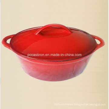 Enamel Finishing Cast Iron Cookware Casserole Size 27X21.5cm